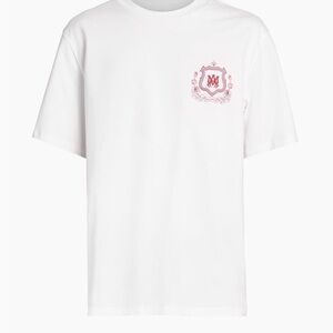 Amiri red crest tee